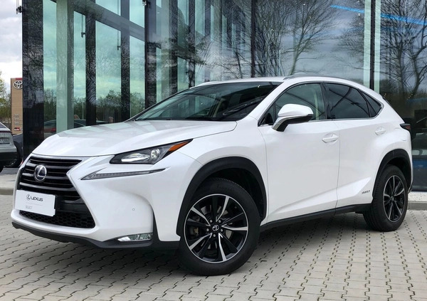 Lexus NX cena 117900 przebieg: 75709, rok produkcji 2015 z Myślibórz małe 596